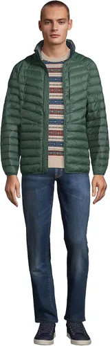 Vista 4 de Lands' End Chaqueta de plumón ultraligera para hombre