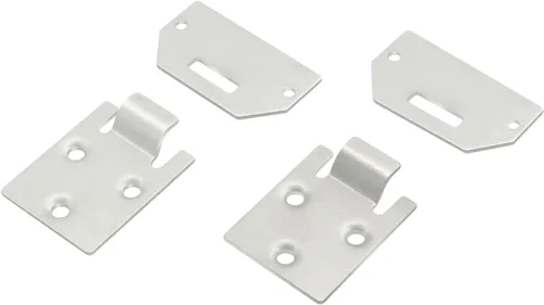 Vista 5 de 2 pares de placas de bisagra inferior del asiento del carrito de golf para EZGO (1995-up) TXT/Medalist Gas o carrito de golf eléctrico 71610-G01