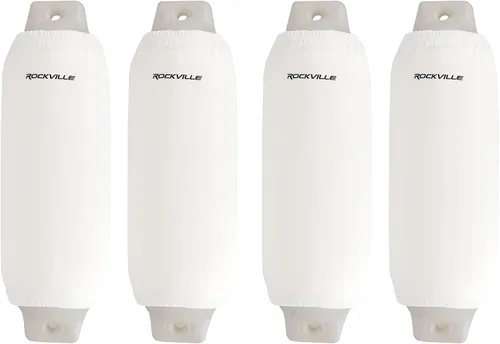 Vista 61 de Rockville C8527NB - Paquete de 4 fundas para guardabarros de barco de 8.5 x Azul marino