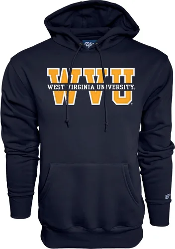 Vista 16 de Blue 84 NCAA - Sudadera con capucha para hombre con apliques de sarga de nivel superior