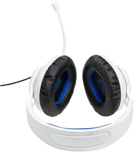 Vista 6 de JBL Quantum 100P Console - Auriculares de juegos para Playstation (blanco), blancoazul, mediano