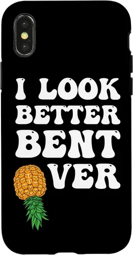Vista 5 de I Look Better Bent Over Women Swinger Upside Down Pineapple Case for iPhone 17