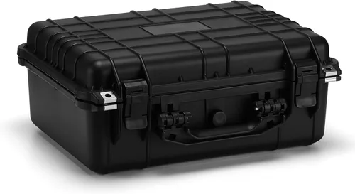 Vista 10 de Mayouko Caja de herramientas portátil con esponja a prueba de golpes, grado impermeable IP67, funda rígida impermeable con inserto de espuma, funda