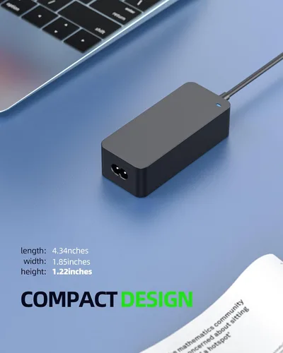 Vista 5 de Dexpt Cargador apto para portátil LG Gram (seguridad certificada por UL) (punta redonda)