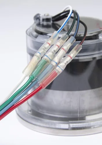Vista 2 de Ancor 160299 Cable consolidado 14/4 AWG (4 x 1 mm2), plano, 1000 pies - RD/LB/GN/WH