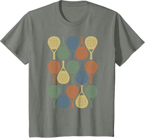 Vista 87 de Vintage Retro Padel Camiseta de Padel Sports Lover