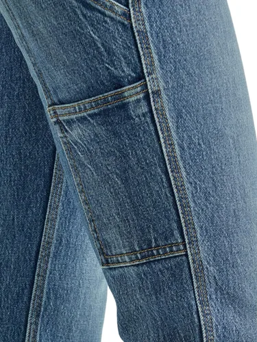 Vista 6 de Wrangler Jeans de carpintero de pierna recta de tiro alto para mujer