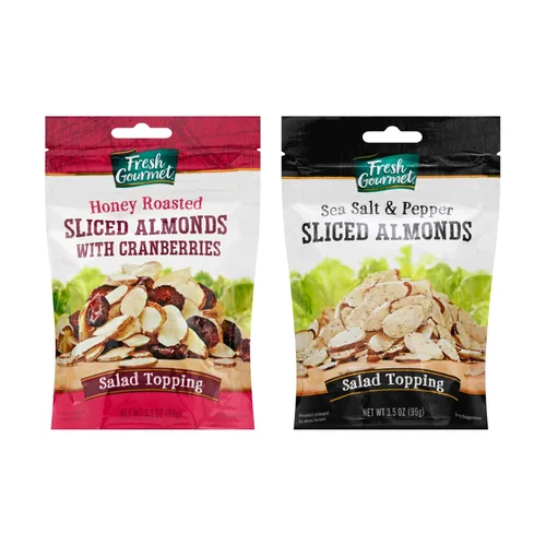 Vista 10 de Fresh Gourmet Almendras y arándanos tostados con miel (3.5 onzas (paquete de 1))