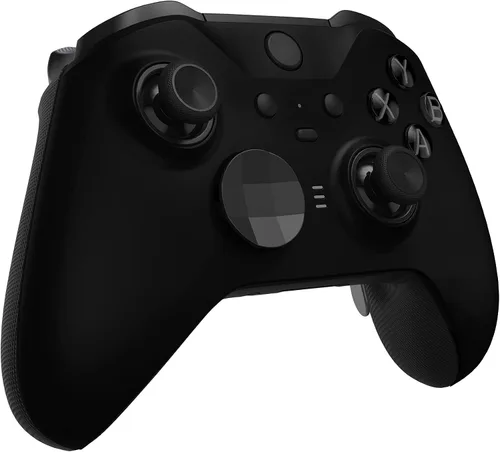 Vista 5 de eXtremeRate Funda negra de agarre suave al tacto, carcasa frontal, kit de repuesto para Xbox One Elite Series 2, Xbox Elite 2 Core Controller
