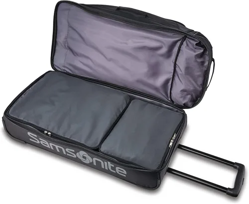 Vista 4 de Samsonite Andante - Mochila de lona con 2 ruedas Completamente negro 117225-5455