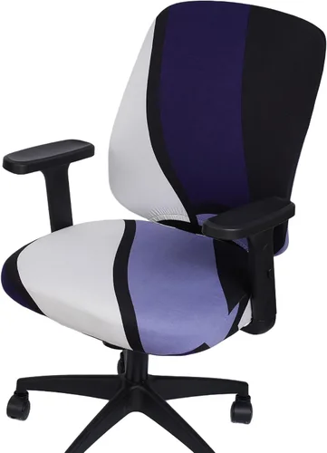 Vista 16 de Melaluxe Funda para silla de oficina de computadora, funda universal protectora y elástica para silla giratoria elástica
