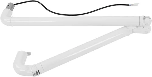 Vista 6 de Brazo de luz operatoria Dirección Luz de plástico LED Lámpara Soporte Post Brazo para Unidad Silla Conectar la Lámpara Es 0.866 in