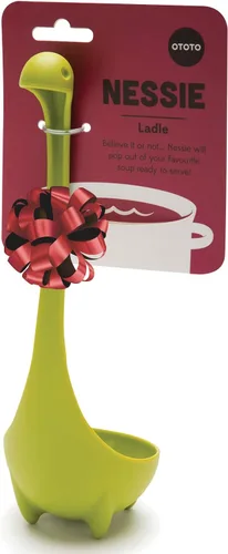 Vista 16 de OTOTO El Cazo de Sopa Original Nessie - Divertidos Gadgets de Cocina, Diseño del Lago Ness, Regalos de Cocina para Mamá - Útiles de Cocina Lindos