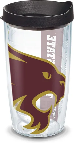Vista 12 de Vaso térmico con tapa, marca Tervis, Idaho Univ, Transparente
