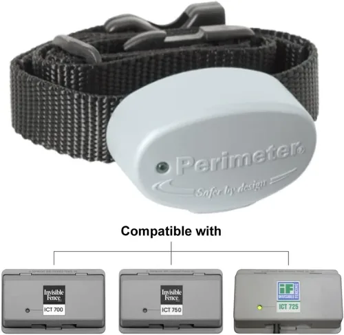 Vista 2 de Perimeter Technologies Invisible Fence 700 Series - Collar de valla para perros compatible con el sistema de frecuencia de 10.000 cercas