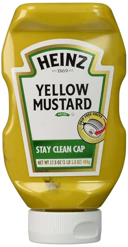 Vista 19 de Heinz Mostaza amarilla (botella de 567 g)