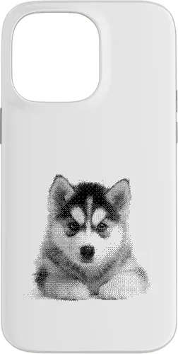 Vista 21 de Cute Siberian Husky for Dog Mom and Paw Parents Case for iPhone 16