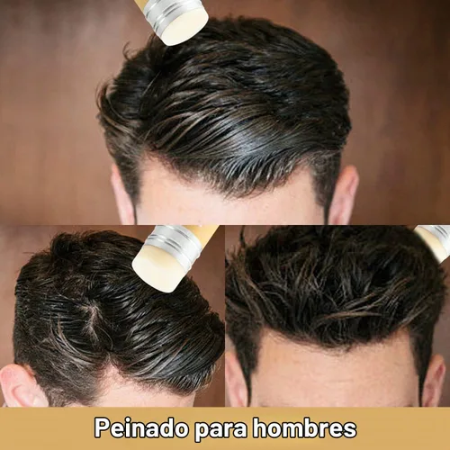 Vista 8 de Barra de cera para el cabello para cabello liso, control de bordes Flyaways