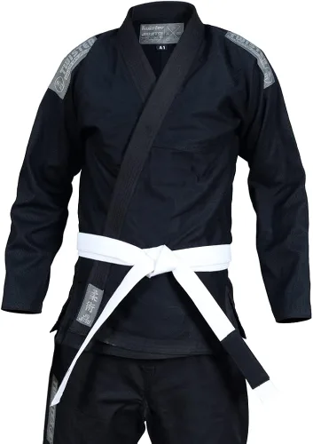 Vista 2 de Twister Challenge Jiu Jitsu Gi, Uniforme Jiu Jitsu, Competencia Profesional Tela de alta calidad Viene con Cinturones Blancos
