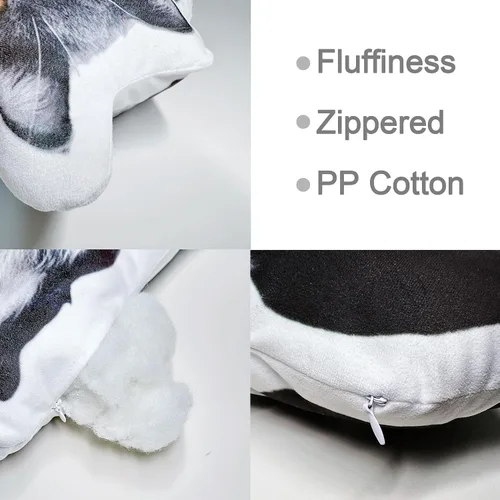 Vista 4 de Almohadas personalizadas para mascotas genéricas, almohadas con foto personalizada, almohadas personalizadas con fotos, almohadas para mascotas
