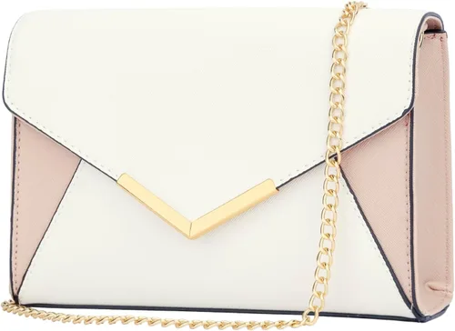 Vista 13 de KKXIU Bolso Clutch de Noche Tipo Sobre de Cuero Sintético Elegante para Mujer, Bolso Plegable para Fiesta, Boda, Graduación