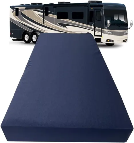 Vista 13 de FoamRush Colchón de Repuesto de Espuma Viscoelástica con Gel de 4 Pulgadas para Litera de RV (28" x 72") con Funda de Algodón, Firmeza Media