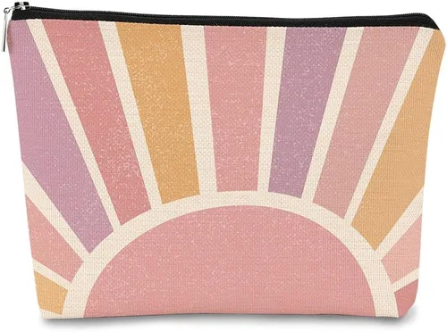 Vista 9 de Bolsa de maquillaje You are My Sunshine Gifts – Regalo inspirador para mujeres, hija, profesora o ocasión de agradecimiento, Sunshine 1, Casual