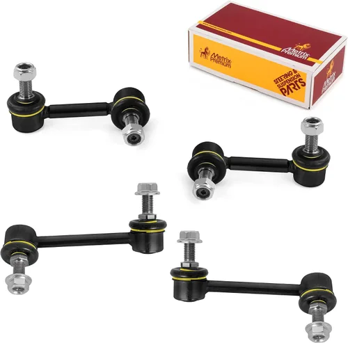 Vista 21 de Metrix Premium Chassis Parts - Kit de 4 piezas de barra estabilizadora delantera y trasera con enlace de extremo de barra estabilizadora para Ford