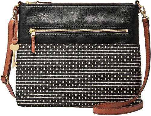 Vista 2 de Bolsa bandolera grande para mujer Fossil Fiona