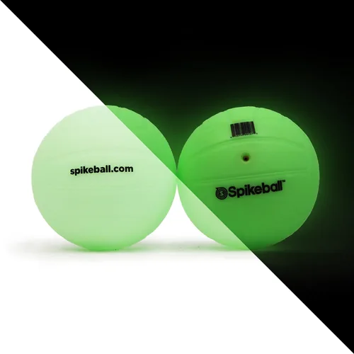 Vista 4 de Spikeball - Bolas que brillan en la oscuridad (paquete de 2)