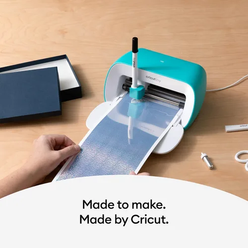 Vista 4 de Cricut Joy Smart Label - Vinilo para escribir, permanente, holográfico plateado