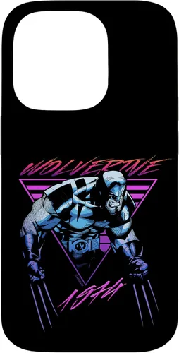 Vista 17 de Marvel X-Men Wolverine 1974 - Carcasa de neón para iPhone 17