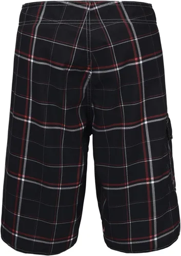Vista 3 de Nonwe Pantalones cortos de playa ligeros y sólidos para hombre con forro, Azul
