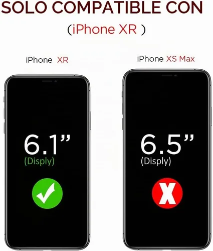 Vista 7 de Hython Compatible con Funda para iPhone XR, Protector Defensor de Cuerpo Completo de Servicio Pesado con Purpurina Brillante Reluciente, Carcasa