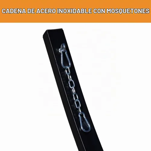 Vista 5 de Lazy Daze - Hamaca curvada de acero doble de 12 pies para exteriores, color negro