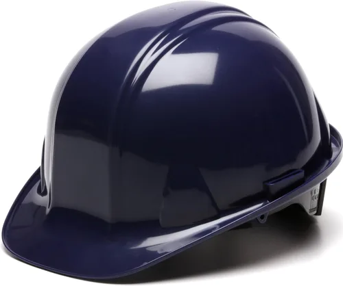 Vista 11 de Pyramex SL Series Cap Style Hard Hat, 4-Point Ratchet HDPE shell, Rain trough, Low-profile design, Fits all head sizes, Construction & utility