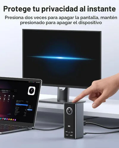 Vista 8 de Estación de acoplamiento para portátil Selore 3 monitores Triple 4K Display