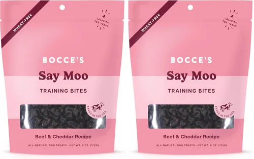 Vista 9 de Bocce's Bakery Puppy Bac'n Nutty - Golosinas de entrenamiento para perros, sin trigo, hechas con ingredientes reales, horneadas en los Estados
