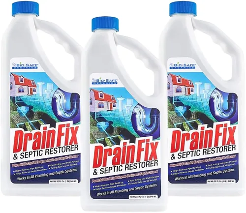 Vista 19 de DrainFix & Restorer séptico - 32 onzas líquidas. - Tratamiento de tanque séptico patentado Bac Enzyme Exxon Valdez, limpiador de drenaje