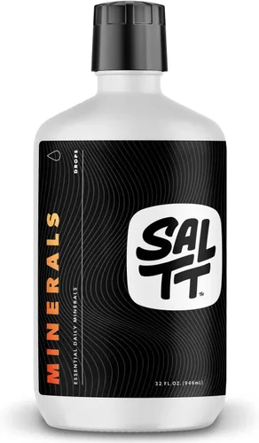 Vista 10 de SALTT - Minerales (2 oz) - Gotas de Minerales Traza - Sodio, Potasio, Magnesio, Zinc, Cobre - Ultra Bajo en Carbohidratos - Cero Azúcar, Vegano, Sin