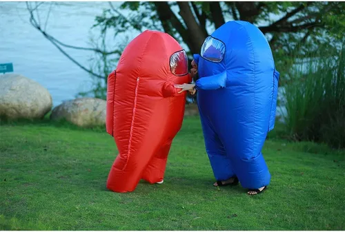 Vista 6 de FANFX Inflatable Astronaut space Costume Inflatable costume Full Body Suit Halloween Cosplay Costumes