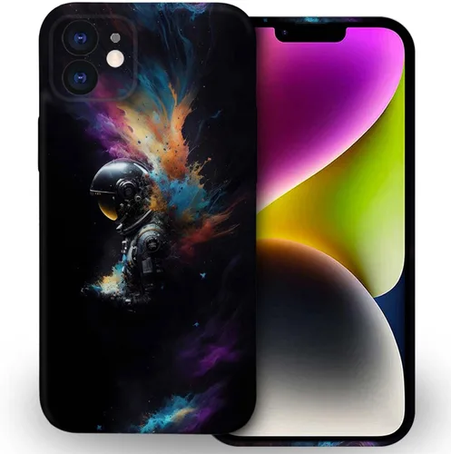 Vista 43 de ZHEGAILIAN Funda compatible con iPhone 11 Pro, funda de planeta astronauta para iPhone 11 Pro, funda suave de TPU con proceso de impresión 3D