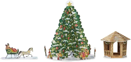 Vista 4 de American Greetings Decoración navideña de momentos mágicos (árbol de Navidad)