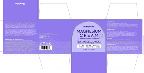 Vista 8 de Crema de magnesio para el sueño y el alivio muscular: Loción tópica calmante nocturna y relajación profunda - Calambres inquietos Loción