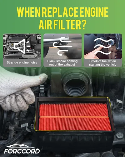 Vista 6 de Paquete de 2 Filtros de Aire para Motor Compatible con Volkswagen Atlas 2025-18 2.0L 3.6L, 2025-20 Atlas Cross Sport 2.0L 3.6L Reemplazo de Filtro