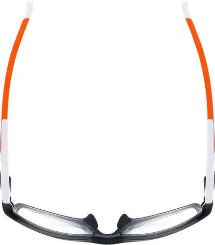 Vista 5 de BroLizard - Brazos de repuesto para Oakley Crosslink Glass Satin White Frame - Naranja