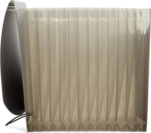 Vista 5 de Amazon Basics - Carpeta expandible organizadora de archivos, tamaño carta, negro y gris, 2