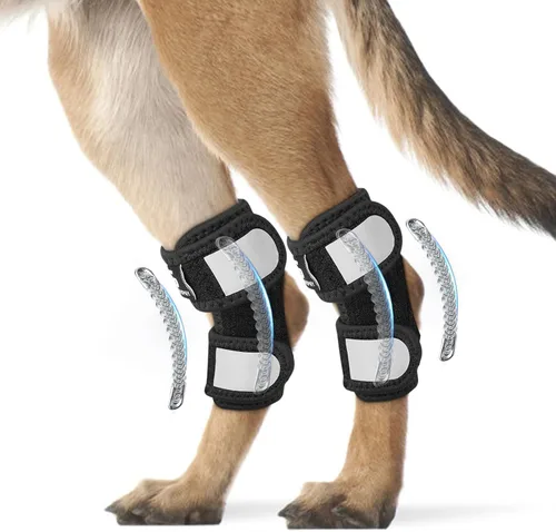 Vista 11 de Tobillera corta de pierna trasera para perro, 1 par