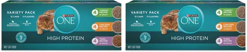Vista 12 de Purina ONE True Instinct comida húmeda en salsa para gatos - (24) 3 onzas en latas
