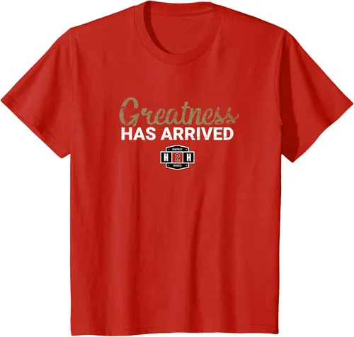 Vista 3 de Fantasy Sports Greatness Has Arrived Camiseta Negro